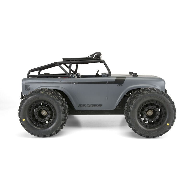 PROLINE 3504-00 Lexan Body Ambush Monster Truck Body w/Ridge-Line Trail Cage (Clear)