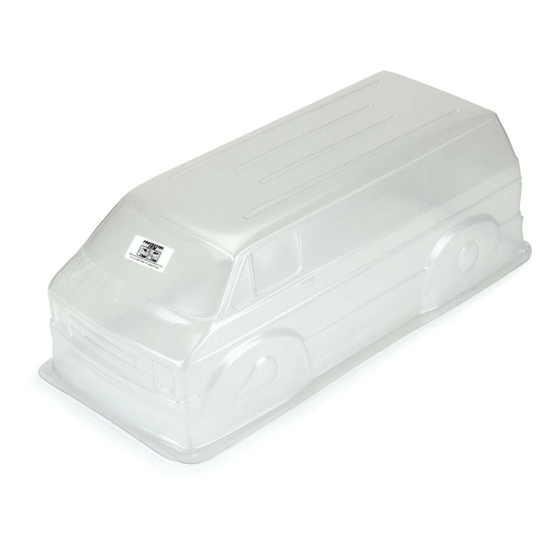 PROLINE 3552-00 70's Rock Van Clear Body for 12.3 313mm Wheelbase Scale Crawlers
