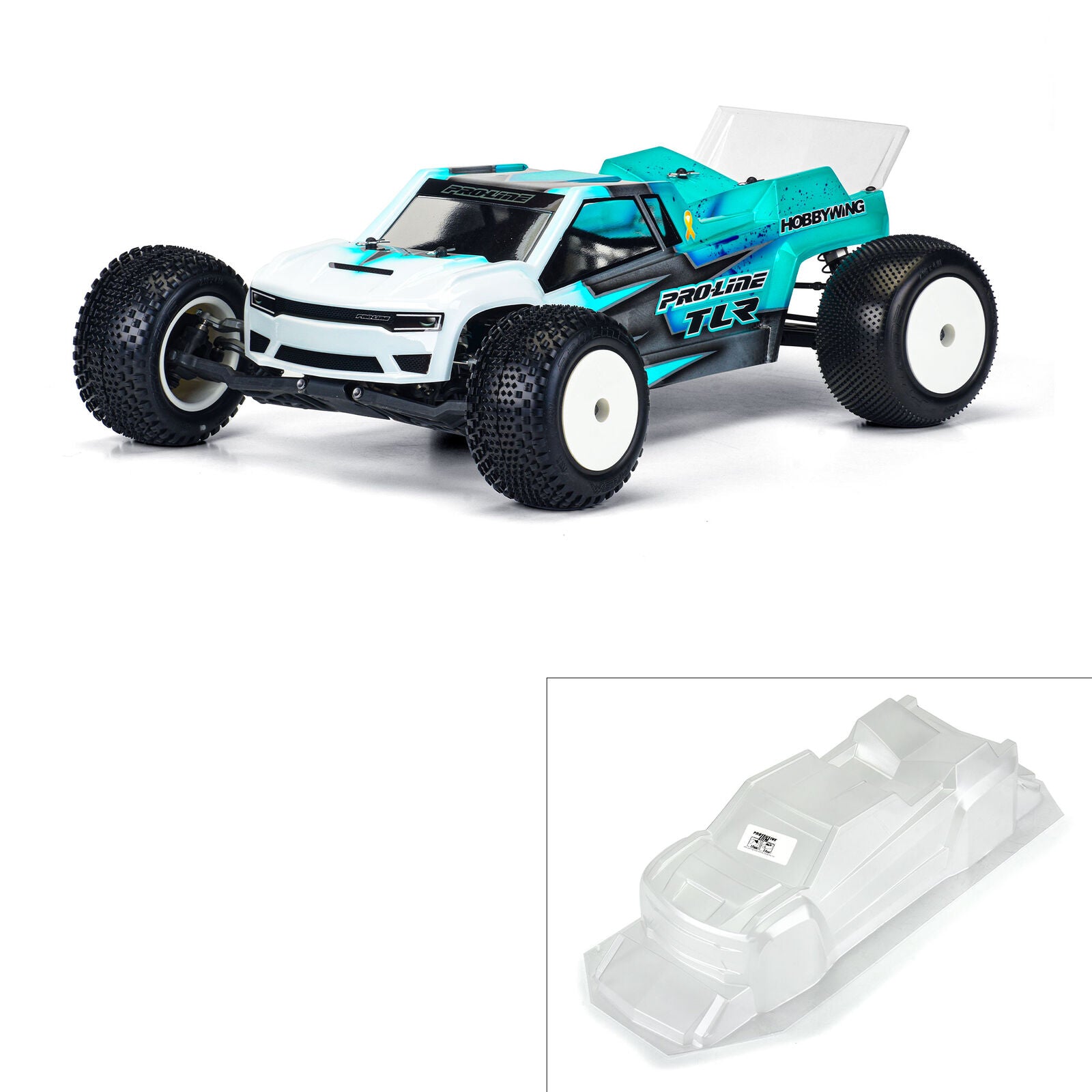 PROLINE 3581-00 Axis ST Clear Body: TLR 22T 4.0 & AE T6.2