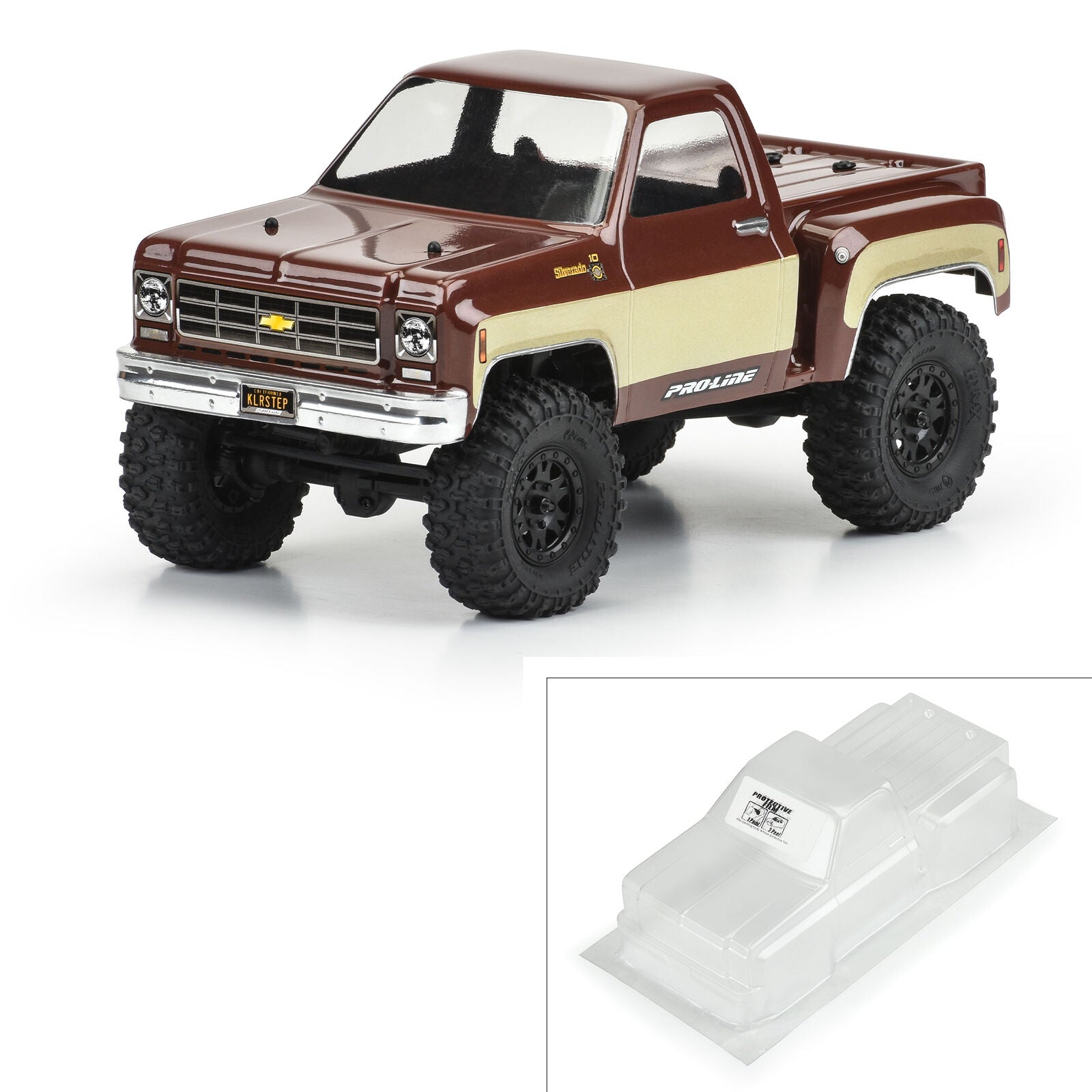 PROLINE 3583-00 1/24 1978 Chevy K-10 Clear Body: SCX24