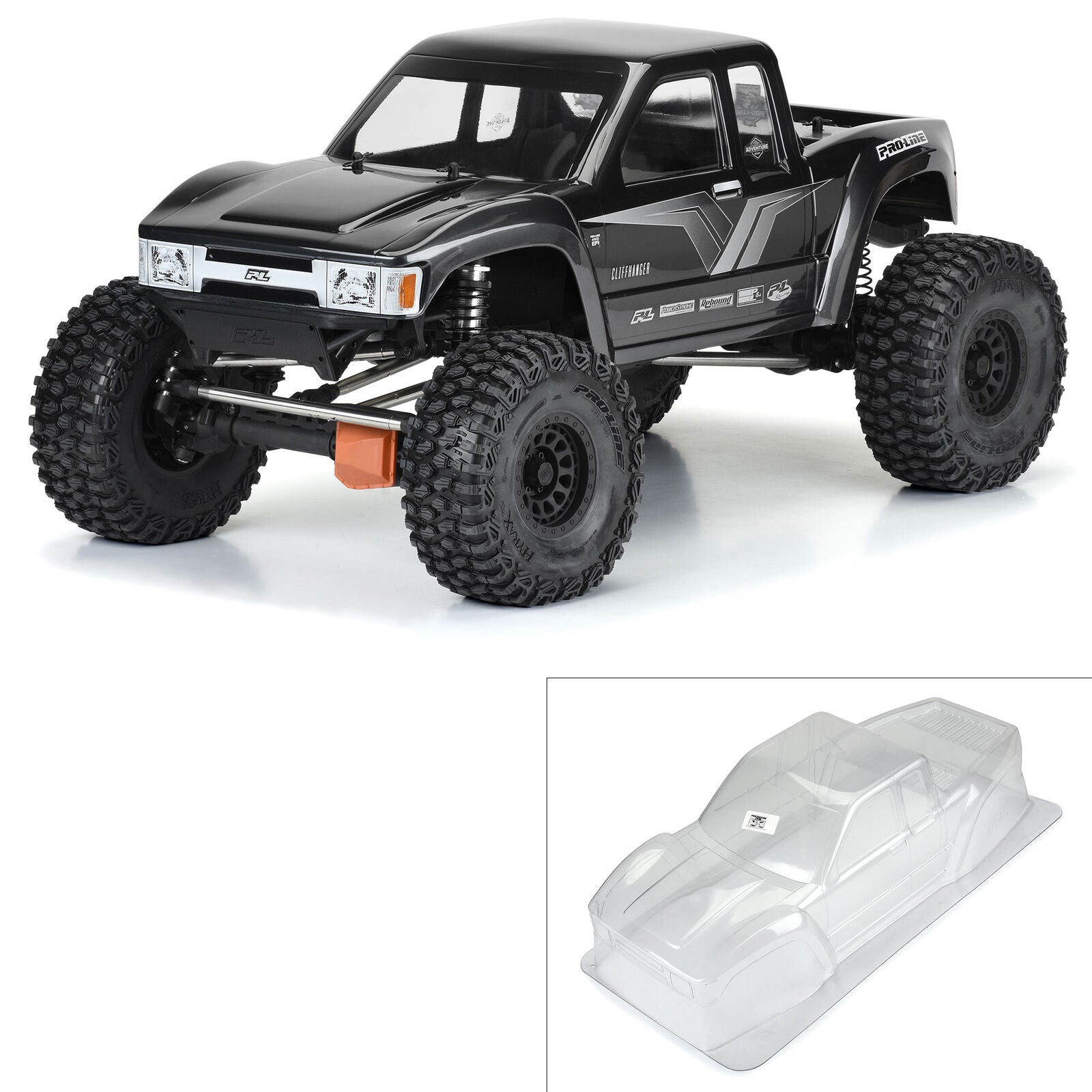 PROLINE 3612-00 1/6 Cliffhanger High Performance Clear Body: SCX6