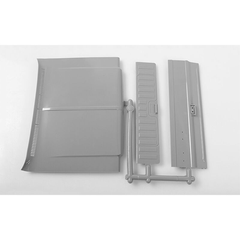 RC4WD Z-B0098 Hood and Tailgate Parts Tree: Chevrolet Blazer