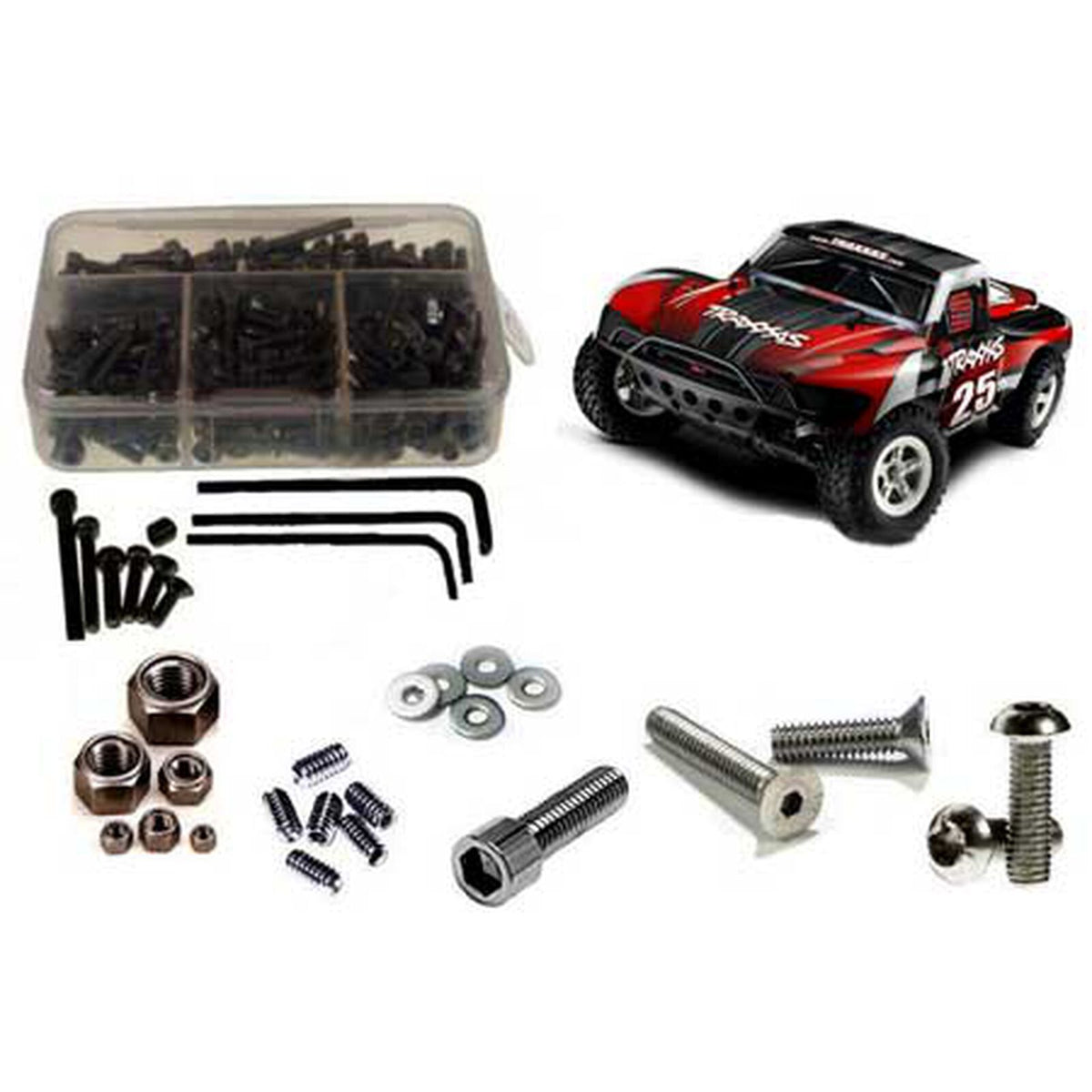 RC SCREWZ RCZTRA033 Screw Set: TRA Slash