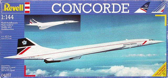 REVELL 04257 1/144 Concorde Britsh Air