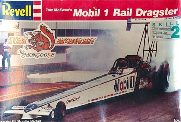 REVELL 7497 Tom Mcewen's Mobil 1 Rail Dragster Model Kit