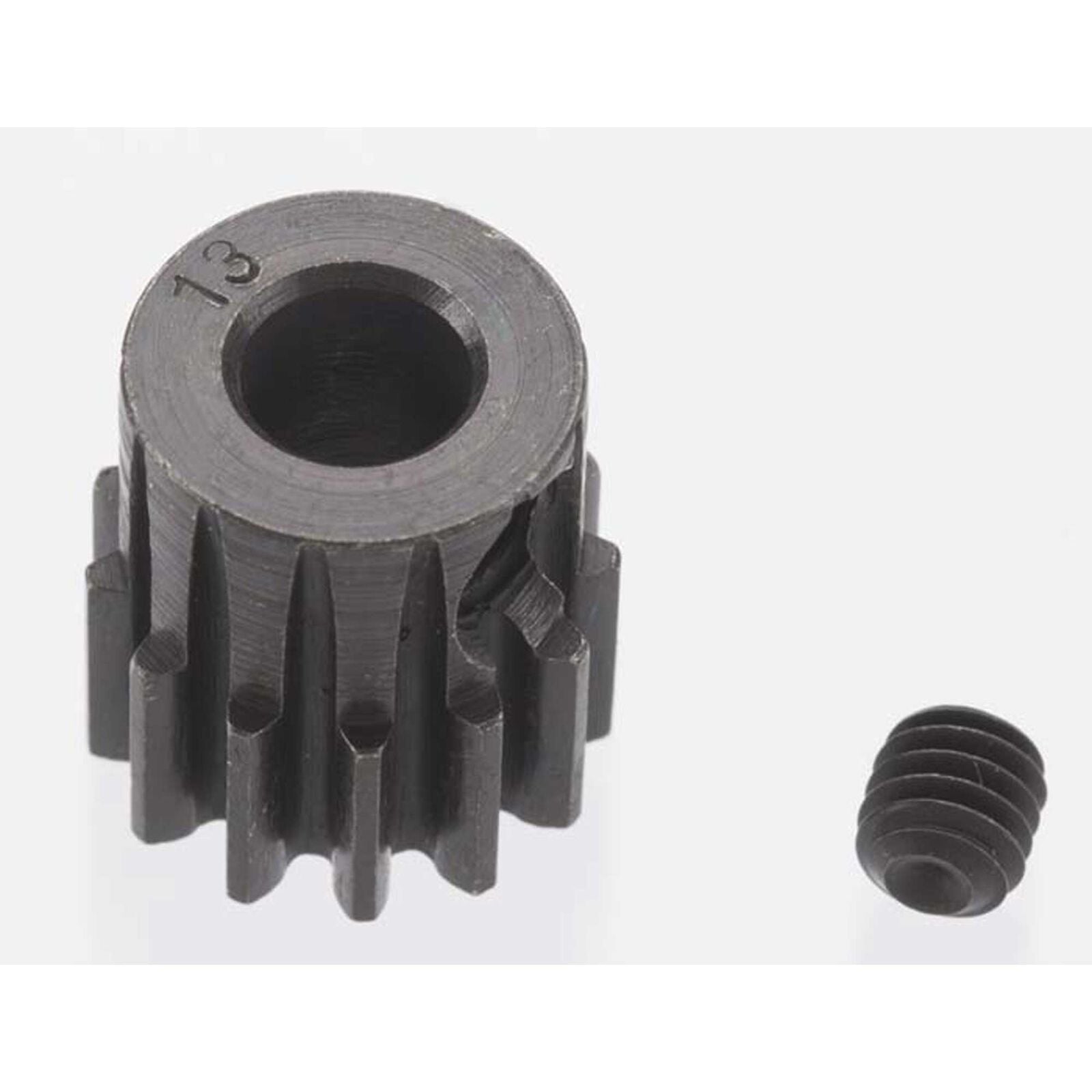 ROBINSON RACING 8613 Extra Hard Pinion Gear 32P 13T Blackened Steel 5mm Shaft