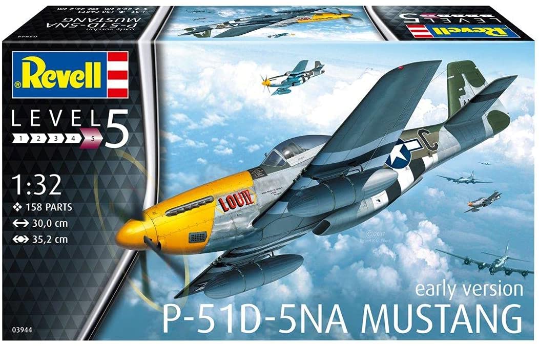 REVELL 03944 1/32 P-51 D-5NA Mustang Early Version