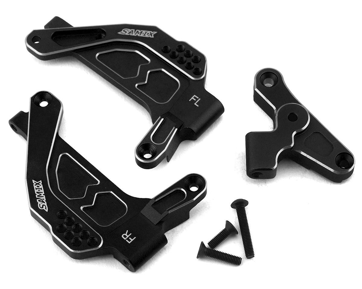 SAMIX SCX3-6023-BK SCX10 III Front Shock Plate (2) Black