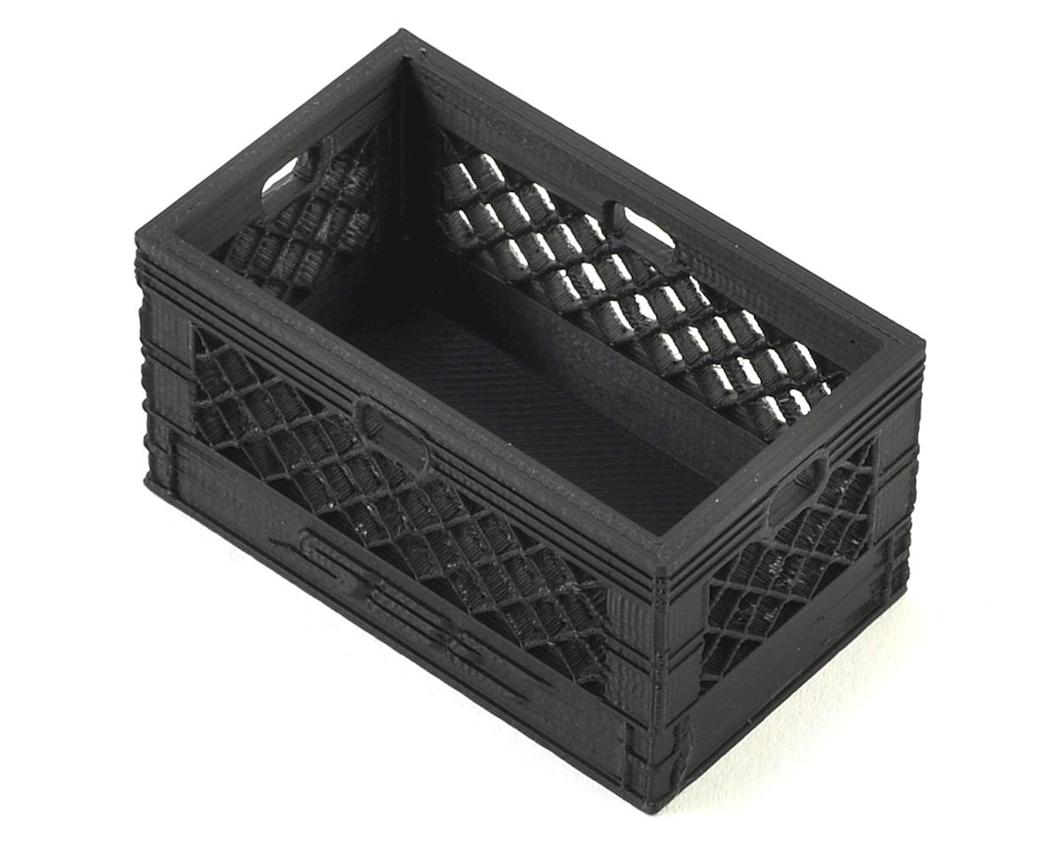 SCALE BY CHRIS SBC026DB Double Wide Milk Crate Black