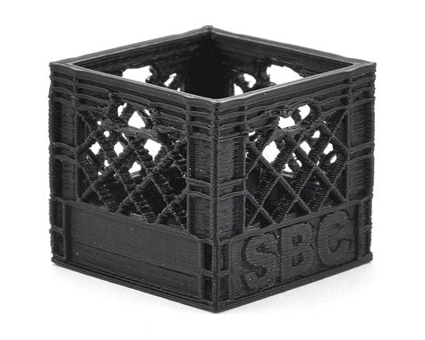 SCALE BY CHRIS SBC026SB Small Milk Crate Black