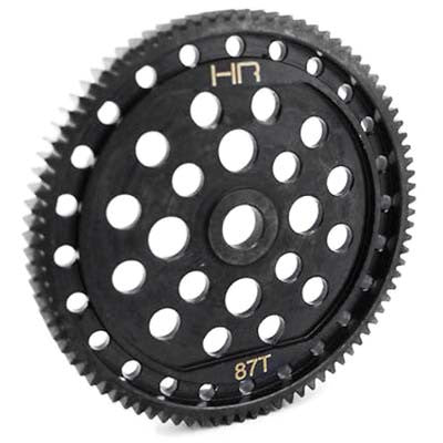 HOT RACING SECT887 Super Duty Steel 48P 87T Spur Gear - ECX 2WD