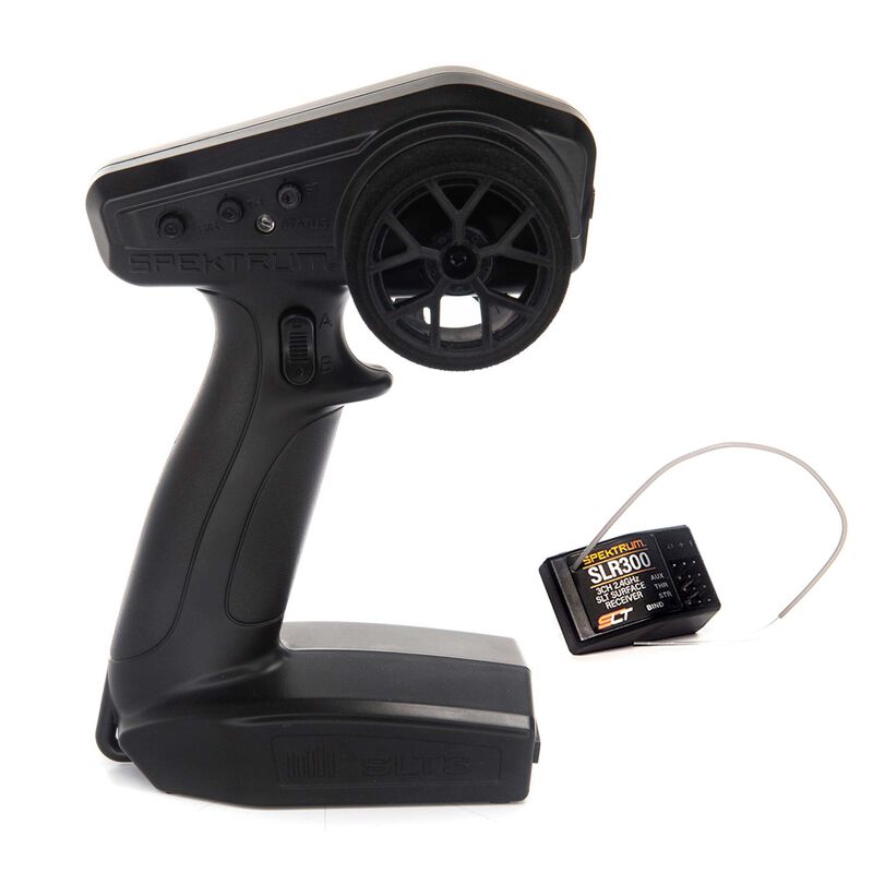 SPEKTRUM SPMSLT350 SLT3 3-Channel SLT Transmitter with SLR300 Receiver