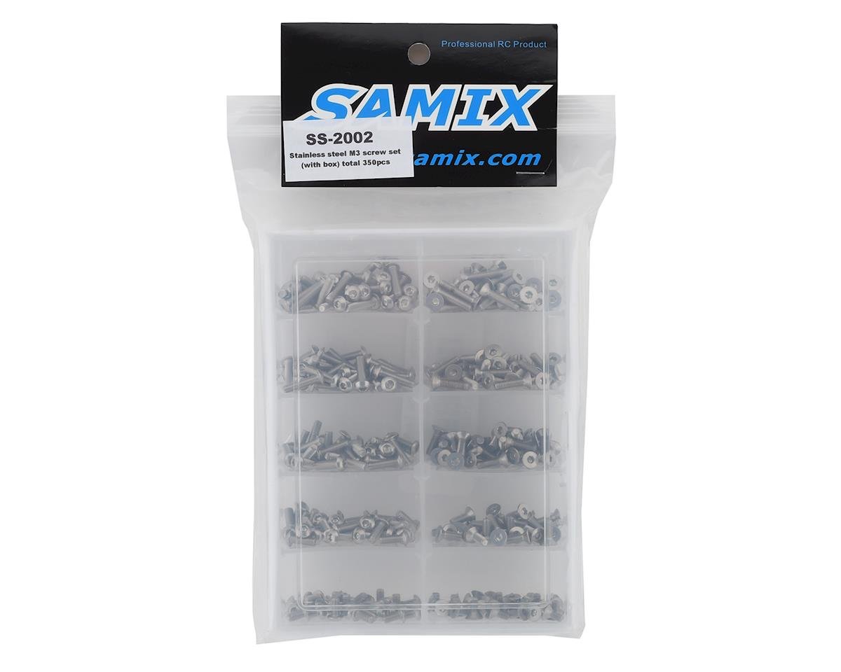 SAMIX SS-2002 Stainless Steel M3 Screw Set w/Storage Box