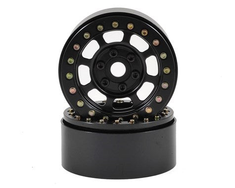 SSD SSD00076 Assassin 1.9" Beadlock Crawler Wheels Grey