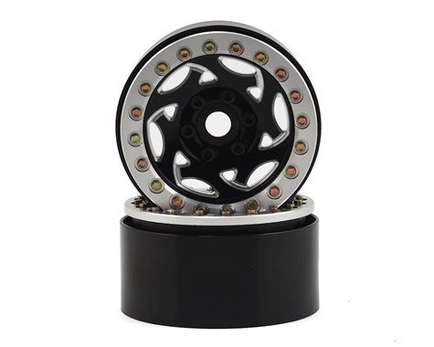 SSD SSD00242 1.9 Champion Beadlock Wheels Black/Silver
