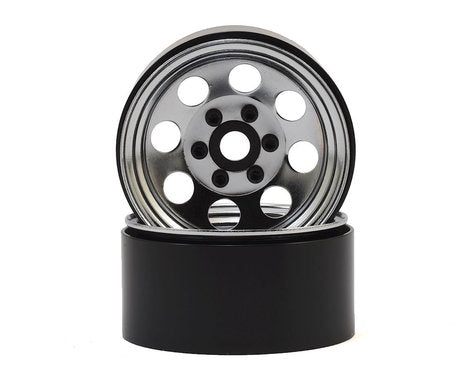 SSD SSD00270 8 Hole 1.9” Steel Beadlock Wheels Chrome