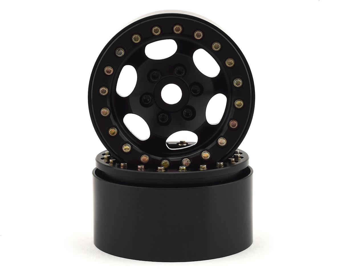 SSD SSD00322 1.9” Rugged Beadlock Wheels Black