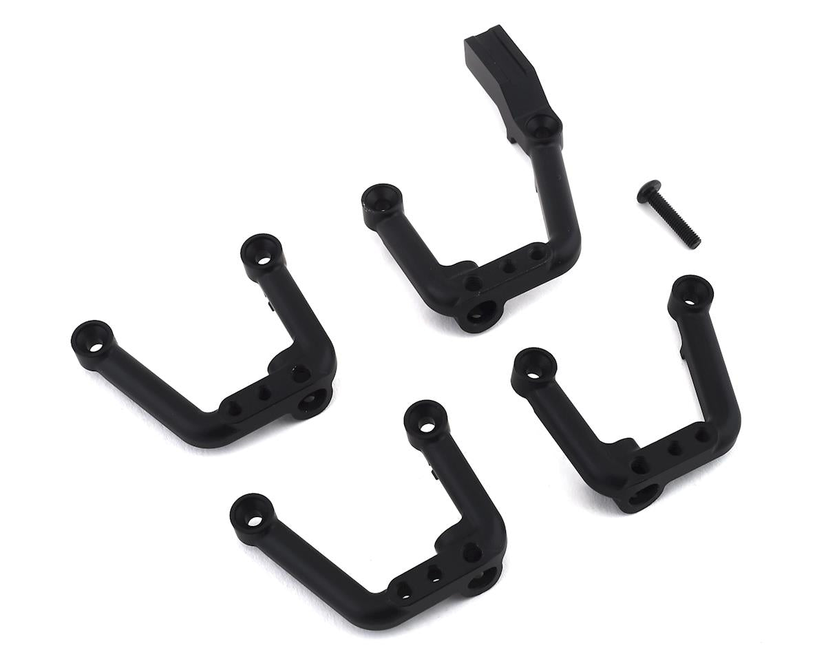 SSD SSD00392 Enduro Aluminum Shock Hoop Set Black