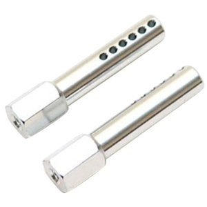 STRC ST1914S Front Body Posts for Traxxas Slash and Rustler (Silver) 1 Pair