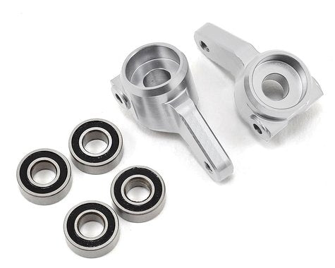 STRC ST3636S Oversized Front Steering Knuckles w/Bearings (Silver)