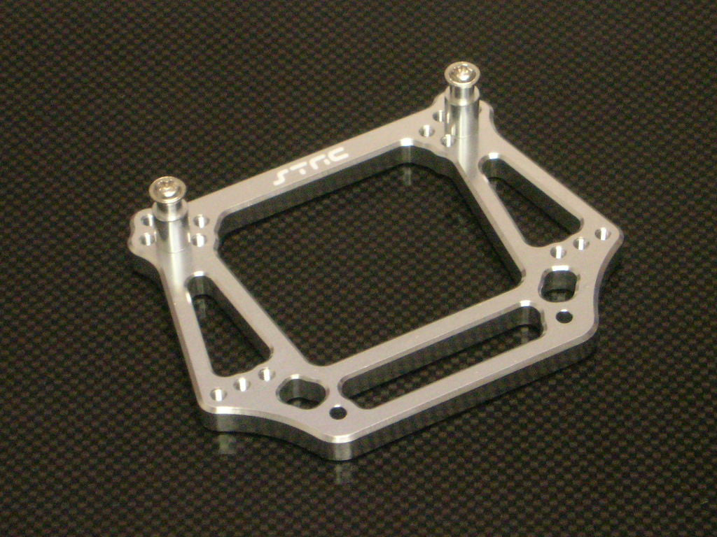 STRC ST3639S HD Front Shock Tower Stampede/Rustler/Bandit (Silver)