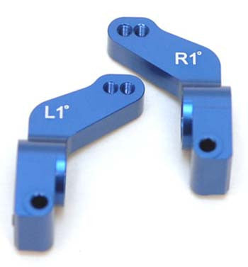STRC ST3652-T1B 1 Degree Toe -In Rear Hub Carriers Slash/Stampede VXL/Rustler VXL (Blue)