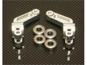 STRC ST3652S Oversized Rear Hub Carriers Stampede/Rustler/Bandit/Slash (Silver)
