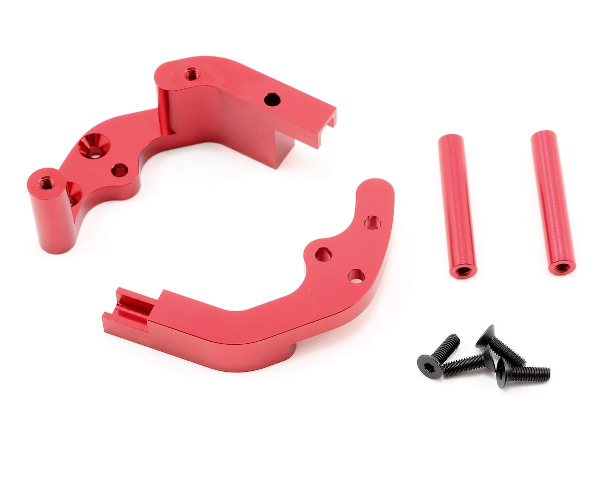 STRC ST3677R Rear Motor Guard Traxxas Cars/Trucks (Red)