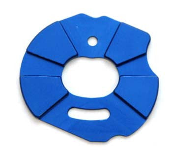 STRC ST3691B Motor Heatsink Plate Slash 2WD (Blue)