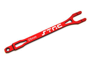 STRC ST3727R Battery Strap Traxxas Slash (Red)