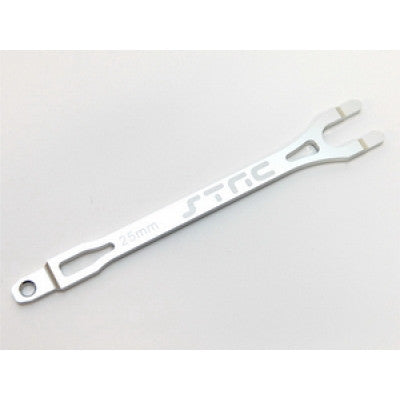 STRC ST3727S Battery Strap Traxxas Slash (Silver)