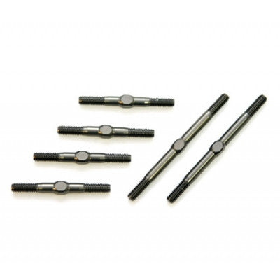 STRC ST3741XGM  Mach Alum 7075-T6 Pro-Light Turnbuckle Kit (Gun Metal)