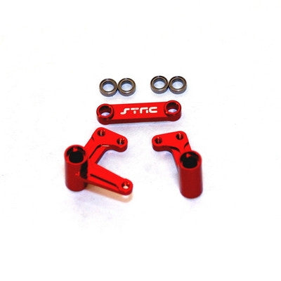 STRC ST3743XR Steering System w/ bearings Rustler/Bandit/Slash (Red)