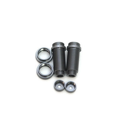 STRC ST3765XGM Big Bore Threaded Front Shock Bodies 1 Pair (Gun Metal)