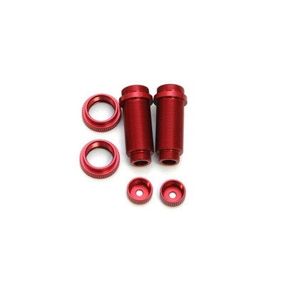 STRC ST3765XR Big Bore Threaded Front Shock Bodies 1Pair (Red)
