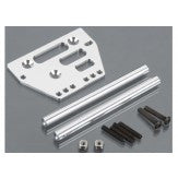 STRC STA30484S Aluminum 4-Link Front Suspension SCX10 (Silver)