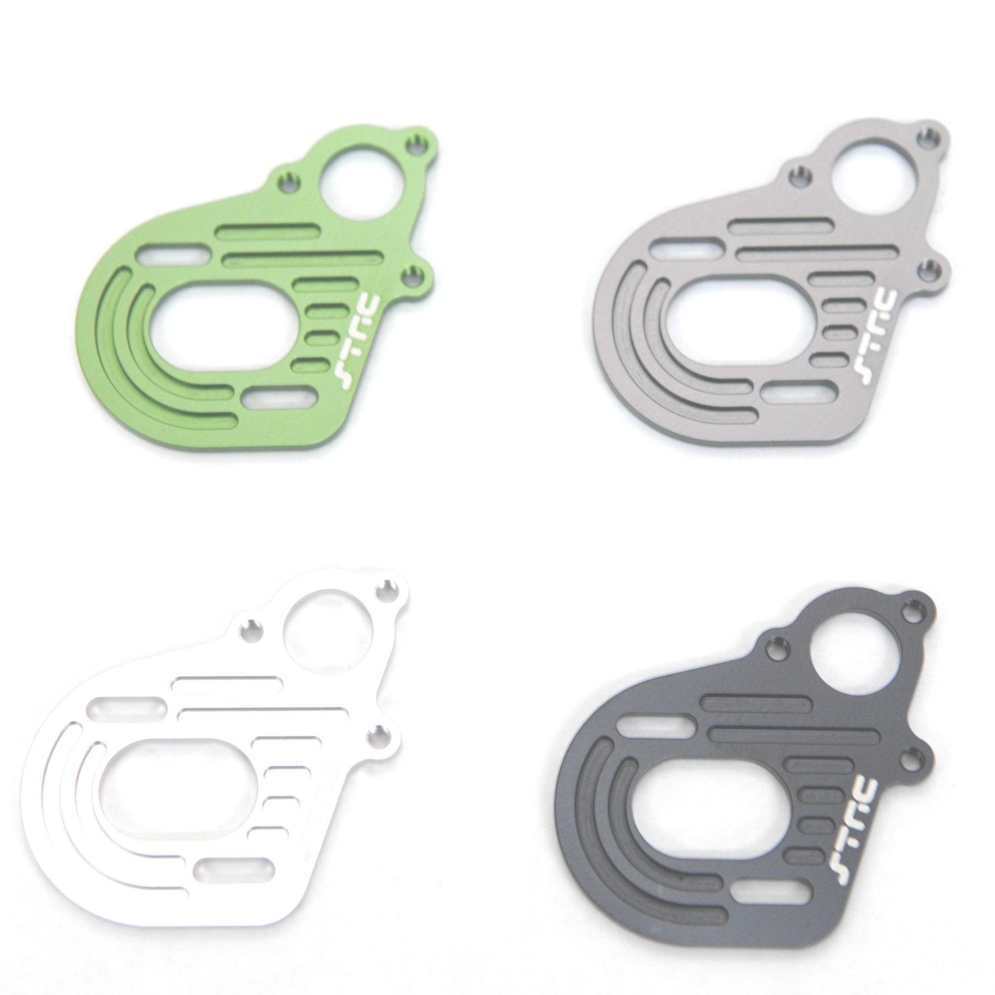 STRC STA30491 Motor Plate w/ Longer Motor Screw Slots Axial Wraith (Green)
