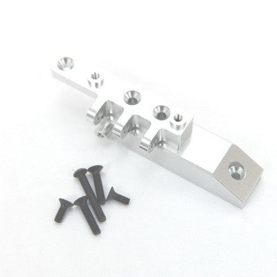 STRC STA80072FS Front Servo Mount Block/Upper Link Mount Axial Wraith (Silver)