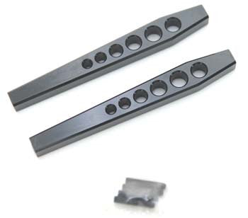 STRC STA80083LBK Lower Suspension Links Axial Wraith (Black)