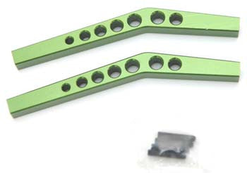 STRC STA80083UG Upper Suspension Links Axial Wraith (Green)