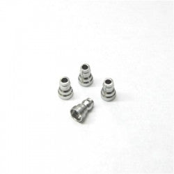 STRC STC91445S Aluminum Upper Shock Bushings Silver (4) B5