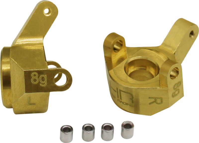 HOT RACING SXTF21H Brass Front Steering Knuckle SCX24