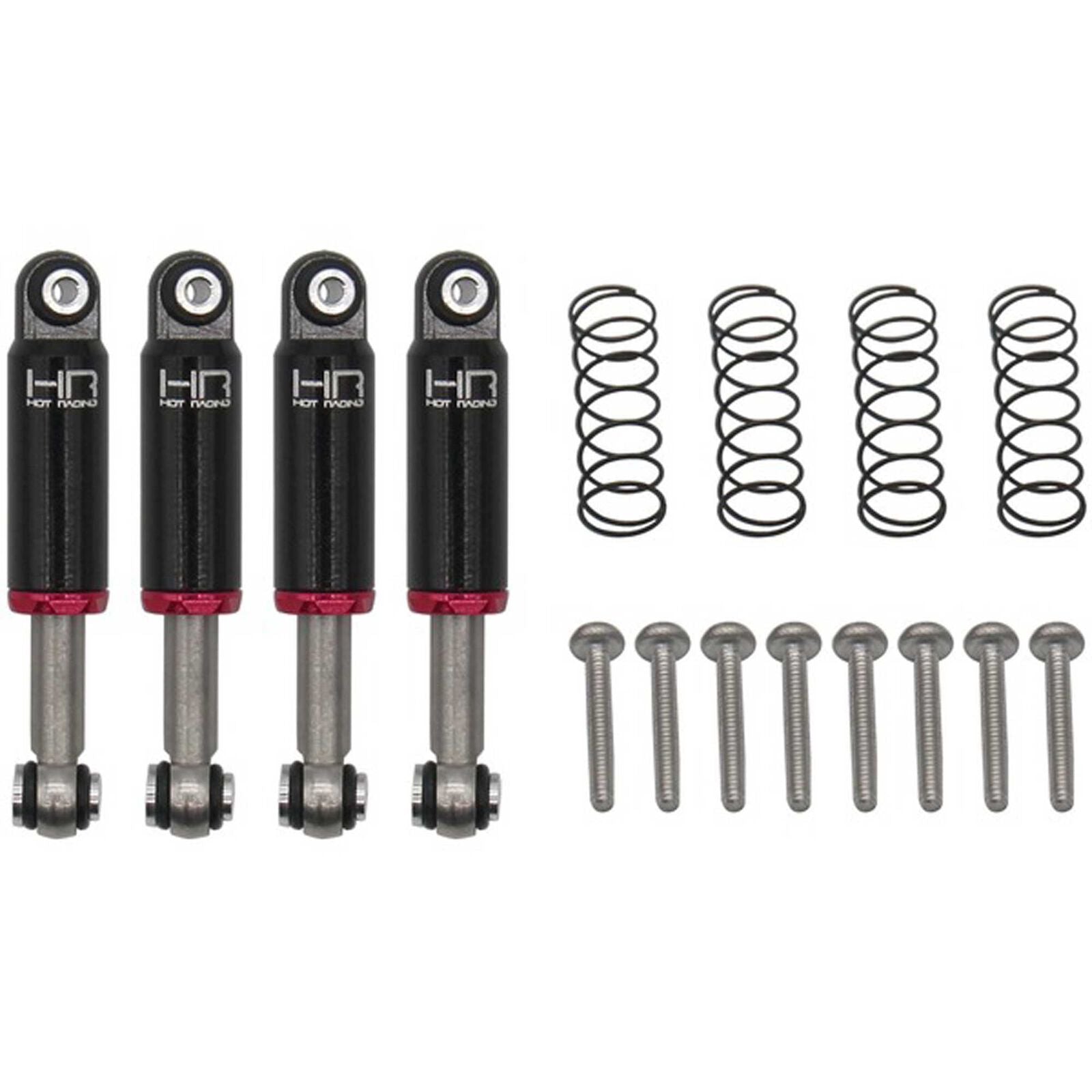 HOT RACING SXTF32TD02 Black Internal Spring Air Shocks, 32mm for Axial SCX24