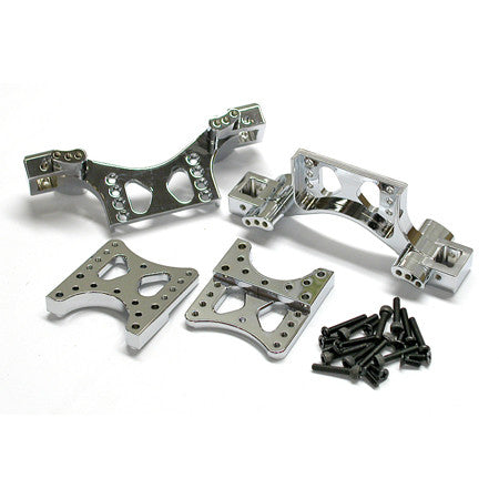 INTEGY T3018CHROME Evolution-4 Adj Shock Tower T-Maxx 3.3 *DISC*