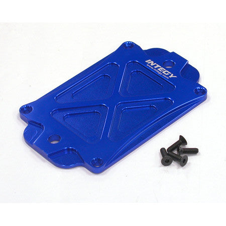INTEGY T3040BLUE Evolution-5 Center Skid Plate T-Maxx