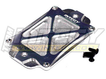 INTEGY T3040SILVER Evolution-5 Center Skid Plate T-Maxx