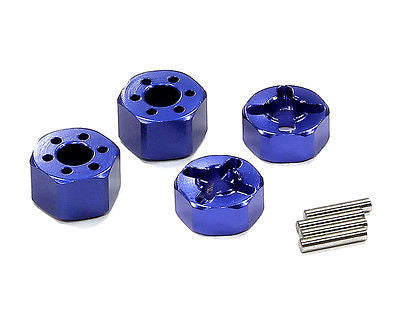 INTEGY T8065BLUE Wheel Hub Traxxas Rustler Slash 2WD