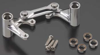 INTEGY T8071SILVER Type II Steering Ballcrank Rustler Slash