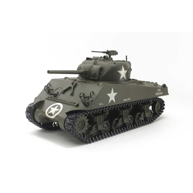 TAMIYA 48217 1/35 RC US Medium Tank M4A3 Sherman with Control Unit
