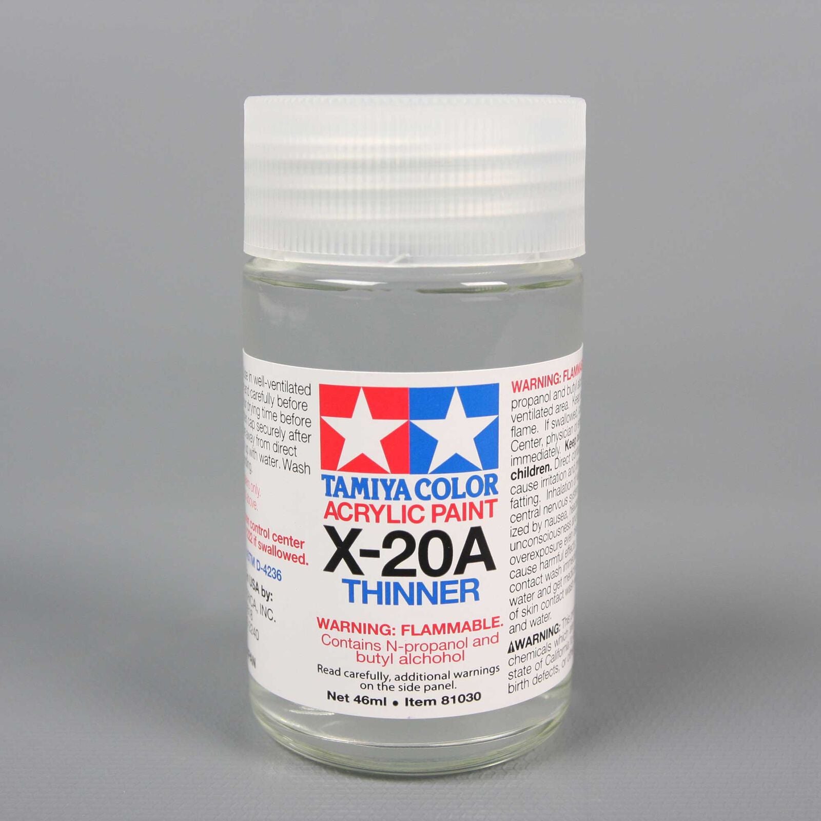 TAMIYA 81030 X-20A Acrylic X20A Thinner 1.5 oz